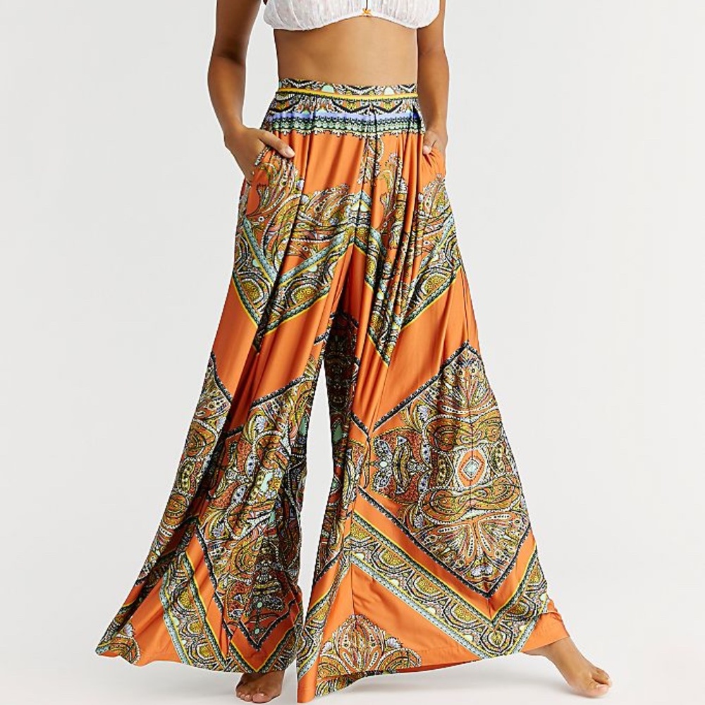 Free People Make A Move Wide Leg Pants